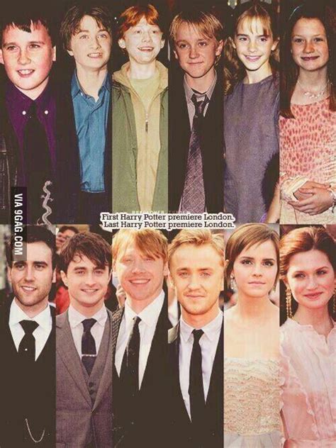 Harry Potter cast then and now - 9GAG