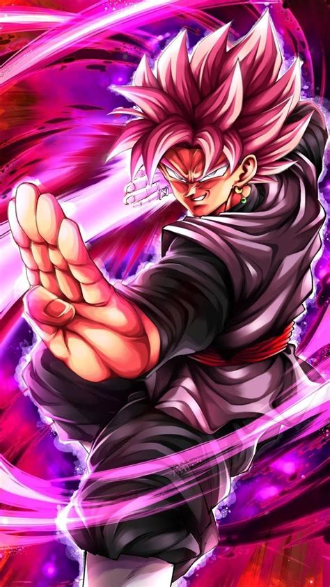 Goku Black rosé wallpaper | Goku black, Dragon ball art goku, Anime ...