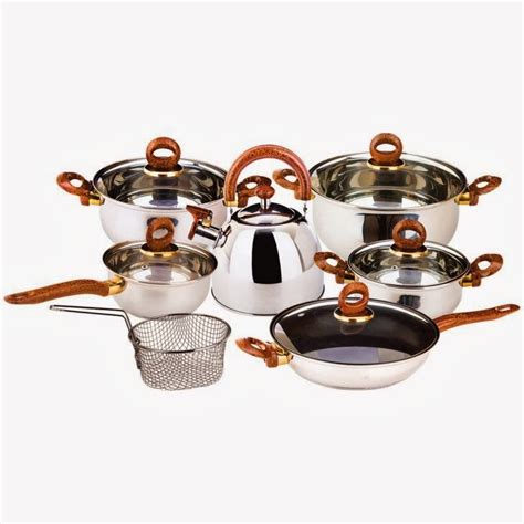 Alat Masak Modern: Satu Set Peralatan Masak Stainless Steel dari Vicenza