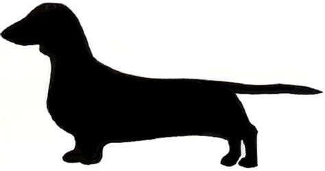 Weenie Dog Silhouette at GetDrawings | Free download