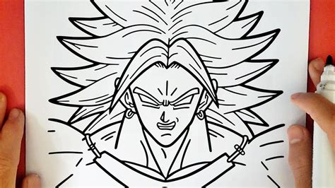 Broly The Legendary Super Saiyan Drawing