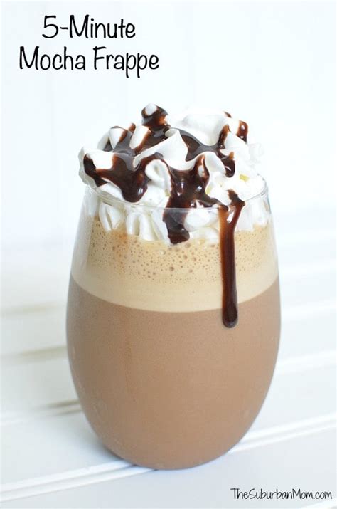 Homemade Mocha Frappe Recipe In Five Minutes