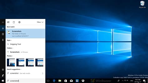 How to Take a Screenshot in Windows 10 - WinBuzzer