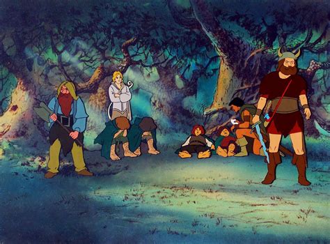 Living Lines Library: The Lord of the Rings (1978) - Production Cels