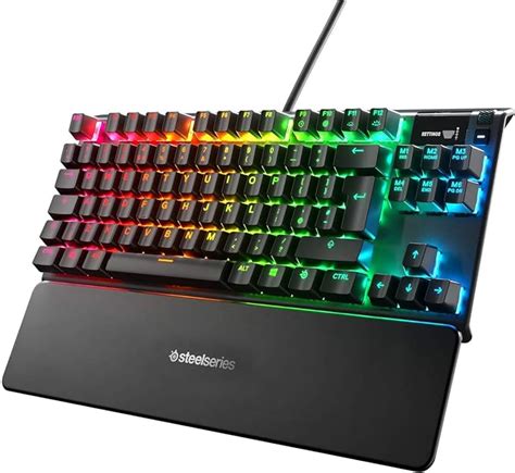 Steelseries Apex 7 TKL, Mekanik Oyun Klavyesi, Oled Akıllı Ekran, Usb ...