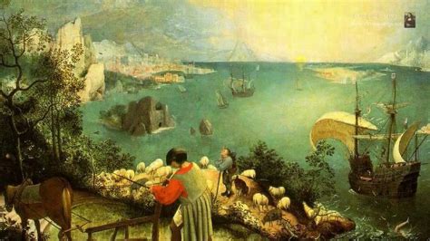 The fall of Icarus by the dutch painter Pieter Bruegel - YouTube