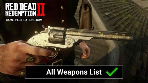 Red Dead Redemption 2 Weapons Locations Archives - Game Specifications