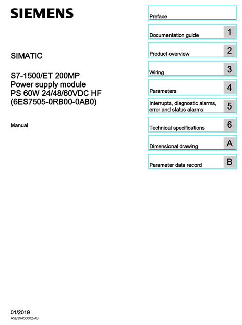 SIEMENS SIMATIC S7-1500 MANUAL Pdf Download | ManualsLib