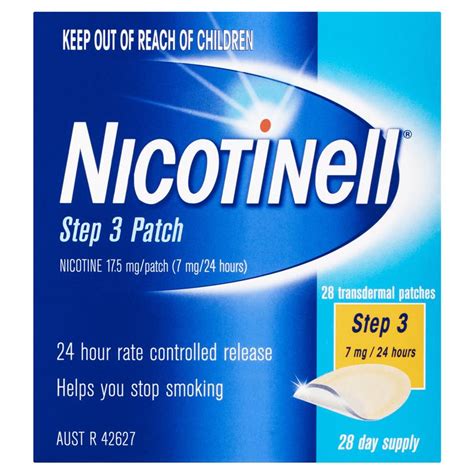 Buy Nicotinell Patch 7mg 28 Day Online at ePharmacy®