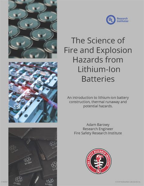 Lithium-Ion Battery Fire and Explosion Hazards | The Fire Safety ...