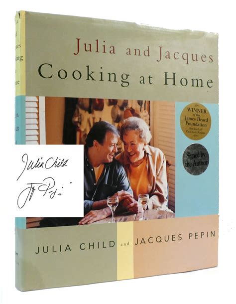 JULIA AND JACQUES COOKING AT HOME: A COOKBOOK | Julia Child, Jacques ...