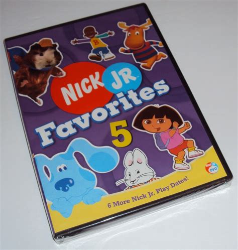 Nick Jr. Favorites Vol. 5 Five Nickelodeon (DVD NEW) Dora Explorer Blue ...