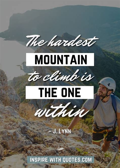 75 Short Mountain Quotes that You'll Love - Inspire with Quotes