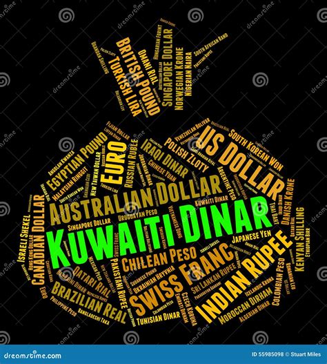 Kuwaiti Dinar Currency Symbol Icon Of Kuwait Vector Illustration ...