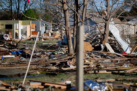 Tornado tears through Jonesboro, Arkansas causing severe damage