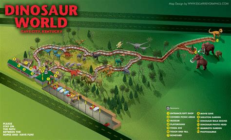 Theme Park Brochures Dinosaur World Kentucky - Theme Park Brochures