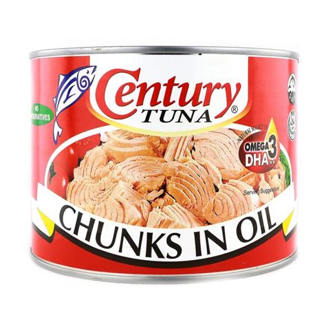 Century Tuna Chunk in Oil 1705g - SDC Global Choice