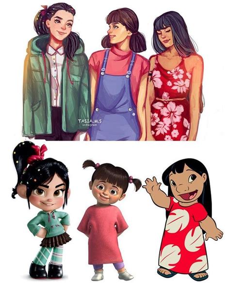 Modern Cartoon Character Fan Art Redesigns #disney #fanart # ...