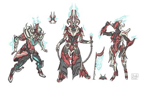 Warframe: Some Sentient Frames by FloofyDwagon on DeviantArt