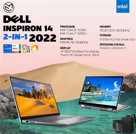 Dell Inspiron 14 2-in-1 2022 Model Brandnew Laptop i5-1235U i7-1255U 14 ...