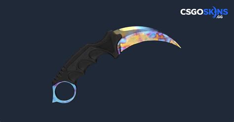 Karambit | Case Hardened - CSGOSKINS.GG