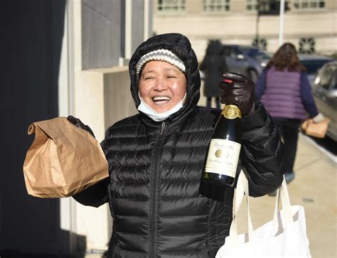 In photos: Greenwich Senior Center dishes up drive-thru lunches in ...