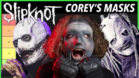 Corey Taylor SLIPKNOT Masks RANKED - YouTube