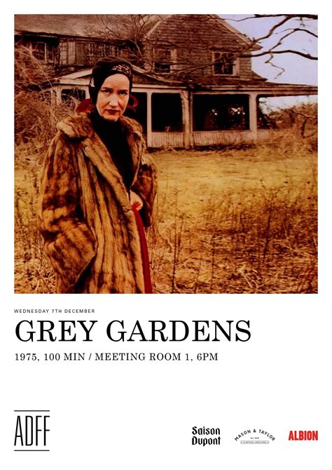 Grey Gardens poster from the Albion Documentary Film Festival. | Grey ...