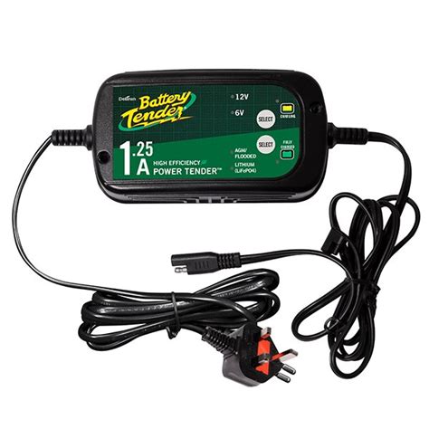 Battery Tender 1.25 amp Dual Selectable Power Tender | Motorcycle ...