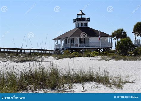 Boca Grande Lighthouse stock image. Image of lighthouse - 137302365