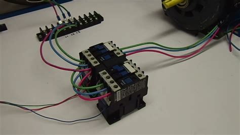 Single Phase Motor Reversing Contactor Wiring