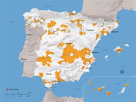 Spanish Wine Exploration Map | Wine Folly