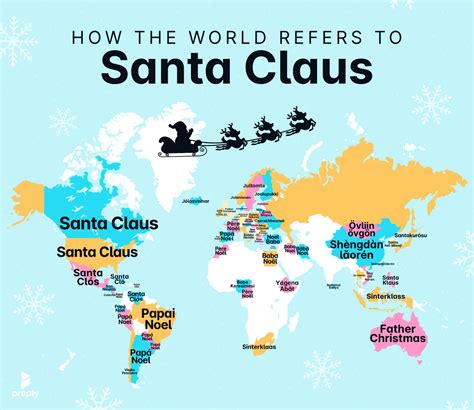 How the World Refers to ‘Santa Claus’