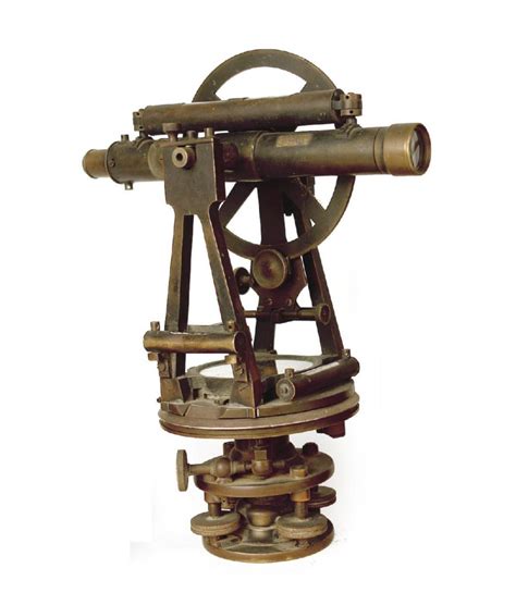 A, theodolite with an adjustable compass table, horizontal… - July Art ...