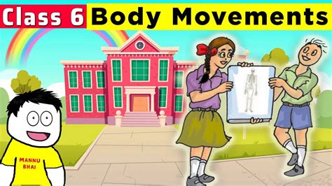 Class 6 science chapter 5 - Body Movements | Class 6 Science | body ...