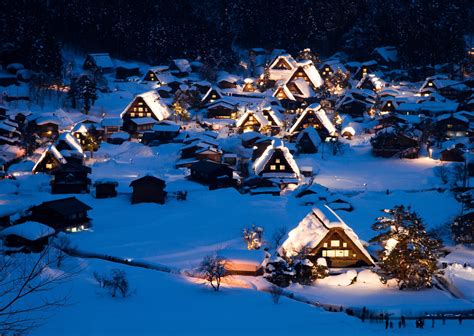 Japon : découvrez Shirakawa-gō, un village au décor féérique qui se ...