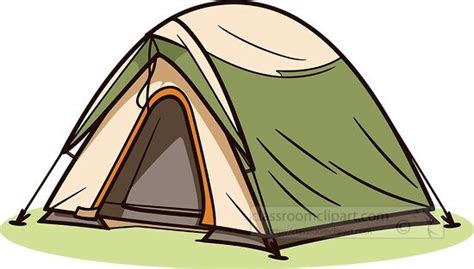 Camping Clipart-pop up camping tent clip art