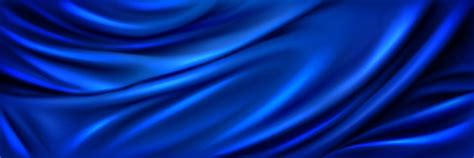 Silk Cloth Background Blue