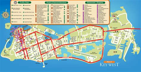 Exploring The Charm Of Key West With Map Of Key West, Fl - Map Of Europe