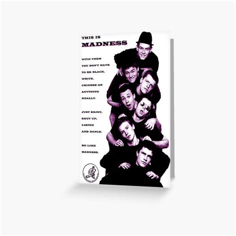 Madness Band Greeting Cards | Redbubble