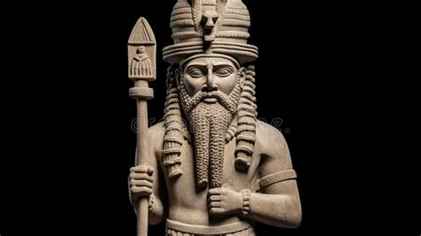 Sumerian Anunnaki God Stock Illustrations – 11 Sumerian Anunnaki God ...