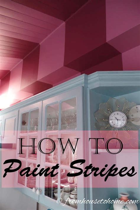 How To Paint Stripes