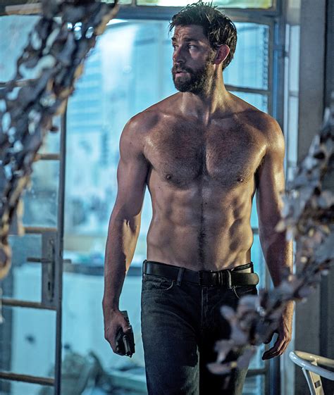 John Krasinski Is Totally Shredded In Shirtless Photo from "13 Hours ...