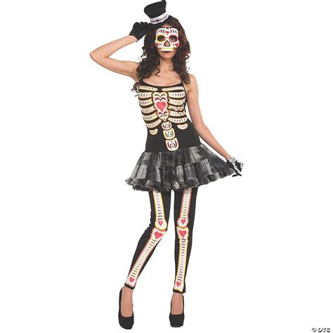 Women's Day Of The Dead Costume - Standard | Oriental Trading