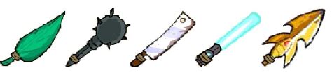 Castle crashers weapons