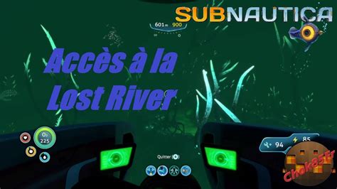 Lost River, Nickel et Souffre Cristalin, Subnautica - YouTube