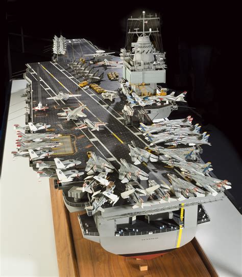 Model, Aircraft Carrier, USS Enterprise | National Air and Space Museum