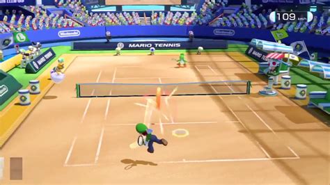 More Mario Tennis: Ultra Smash footage - various courts and options ...