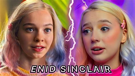 ENID SINCLAIR MAKEUP | tutorial and cosplay - YouTube