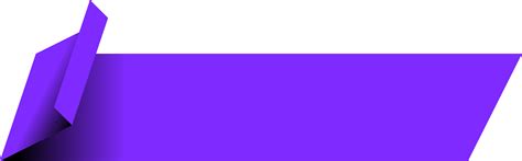 Purple Banner PNG Transparent | PNG Mart